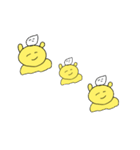 しっぽを探す犬と生クリーム（個別スタンプ：19）