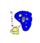 しっぽを探す犬と生クリーム（個別スタンプ：28）