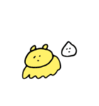 しっぽを探す犬と生クリーム（個別スタンプ：36）
