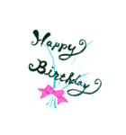 花筆文字（個別スタンプ：11）