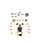 くまみたいないぬのようなふわふわスタンプ（個別スタンプ：38）