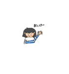 ミディアムヘアの女の子（個別スタンプ：24）