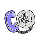Casual English Greetings ＆ Conversation（個別スタンプ：11）