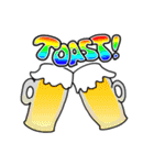 Casual English Greetings ＆ Conversation（個別スタンプ：34）
