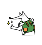 アウトドアな生き物（個別スタンプ：3）