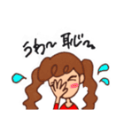 レトロガールズ。（個別スタンプ：14）