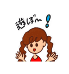 レトロガールズ。（個別スタンプ：22）