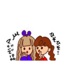 レトロガールズ。（個別スタンプ：26）