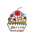 映えるカップケーキ（個別スタンプ：24）