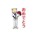 白衣を着たネコvol.2（個別スタンプ：1）