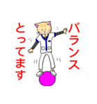 白衣を着たネコvol.2（個別スタンプ：36）