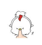 ニワトリっぽいにわとり（個別スタンプ：32）