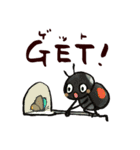 みなみあすか 昆虫日和（個別スタンプ：35）