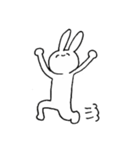 うさぎと過激すぎるうさぎ（個別スタンプ：6）