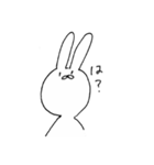 うさぎと過激すぎるうさぎ（個別スタンプ：13）