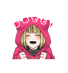 パーカートリオのゆるオタ生活（個別スタンプ：15）