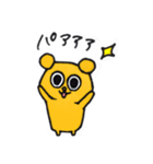 リアクションくま。（個別スタンプ：1）