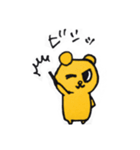 リアクションくま。（個別スタンプ：6）