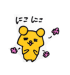 リアクションくま。（個別スタンプ：9）