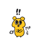 リアクションくま。（個別スタンプ：17）