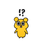 リアクションくま。（個別スタンプ：18）