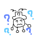 にこハテ？（個別スタンプ：3）