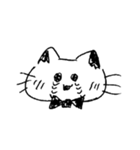 親しい人と会話するねこちゃん（個別スタンプ：8）
