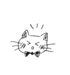 親しい人と会話するねこちゃん（個別スタンプ：17）