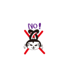 クロウサコ（個別スタンプ：6）
