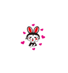 クロウサコ（個別スタンプ：14）