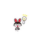 クロウサコ（個別スタンプ：28）