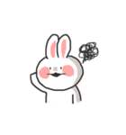 かわいいいウサギ（個別スタンプ：8）