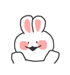 かわいいいウサギ（個別スタンプ：11）