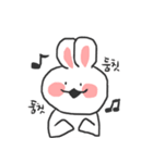 かわいいいウサギ（個別スタンプ：15）
