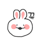 かわいいいウサギ（個別スタンプ：21）