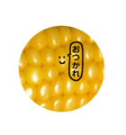 トウモロコシのスタンプ♡時々ひよこ♡（個別スタンプ：4）