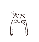 しろねこの佐々木さん（個別スタンプ：10）