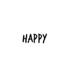 カフェ文字風＊シンプル英語（個別スタンプ：9）