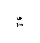 カフェ文字風＊シンプル英語（個別スタンプ：14）