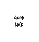 カフェ文字風＊シンプル英語（個別スタンプ：15）