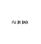 カフェ文字風＊シンプル英語（個別スタンプ：22）