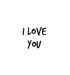 カフェ文字風＊シンプル英語（個別スタンプ：30）