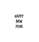 カフェ文字風＊シンプル英語（個別スタンプ：34）