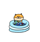 しば犬さんの休日（個別スタンプ：7）