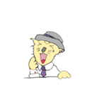 日常使い ネコ おしゃれ①（個別スタンプ：3）
