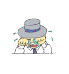 日常使い ネコ おしゃれ①（個別スタンプ：5）
