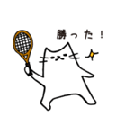 テニス猫（個別スタンプ：19）