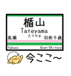 仙山線(仙台-山形) 気軽に今この駅だよ！（個別スタンプ：17）