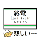 東北本線(黒磯-福島) 気軽に今この駅だよ！（個別スタンプ：31）