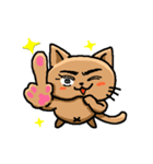 招き猫組。肉球のある日常。（個別スタンプ：5）